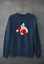 Load image into Gallery viewer, Pitbull Boxing Unisex Sweatshirt for Men/Women-Navy Blue-Ektarfa.online
