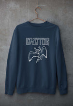 Load image into Gallery viewer, Led Zeppelin Unisex Sweatshirt for Men/Women-Navy Blue-Ektarfa.online