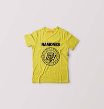 Load image into Gallery viewer, Ramones Kids T-Shirt for Boy/Girl-Yellow-Ektarfa.online