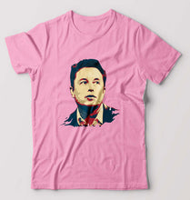 Load image into Gallery viewer, Elon Musk T-Shirt for Men-Light Baby Pink-Ektarfa.online