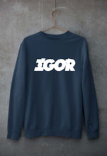 Load image into Gallery viewer, Igor Unisex Sweatshirt for Men/Women-Navy Blue-Ektarfa.online