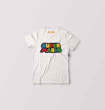 Load image into Gallery viewer, Super Mario Kids T-Shirt for Boy/Girl-White-Ektarfa.online