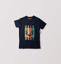 Load image into Gallery viewer, Deer Kids T-Shirt for Boy/Girl-Navy Blue-Ektarfa.online