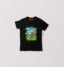 Load image into Gallery viewer, Minecraft Kids T-Shirt for Boy/Girl-Black-Ektarfa.online