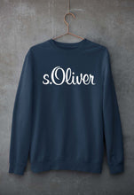 Load image into Gallery viewer, s.Oliver Unisex Sweatshirt for Men/Women-Navy Blue-Ektarfa.online