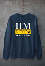 Load image into Gallery viewer, IIM Lucknow Unisex Sweatshirt for Men/Women-Navy Blue-Ektarfa.online
