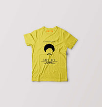 Load image into Gallery viewer, Kapil Dev Kids T-Shirt for Boy/Girl-Yellow-Ektarfa.online