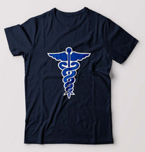 Load image into Gallery viewer, Doctor T-Shirt for Men-Navy Blue-Ektarfa.online