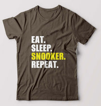 Load image into Gallery viewer, Snooker T-Shirt for Men-Olive Green-Ektarfa.online