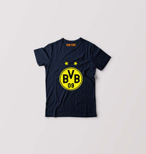 Load image into Gallery viewer, Borussia Dortmund Kids T-Shirt for Boy/Girl-Navy Blue-Ektarfa.online
