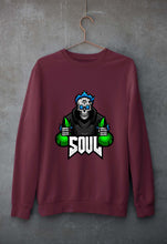 Load image into Gallery viewer, Battlegrounds Mobile India (BGMI) Soul Esport Unisex Sweatshirt for Men/Women-Maroon-Ektarfa.online