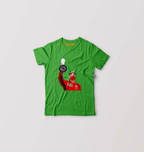 Load image into Gallery viewer, Sebastian Vettel F1 Kids T-Shirt for Boy/Girl-Flag Green-Ektarfa.online