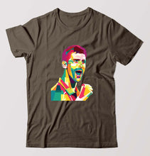 Load image into Gallery viewer, Novak Djokovic Tennis T-Shirt for Men-Olive Green-Ektarfa.online
