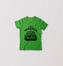 Load image into Gallery viewer, Viswanathan Anand Chess Kids T-Shirt for Boy/Girl-Flag Green-Ektarfa.online