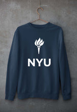 Load image into Gallery viewer, New York University Unisex Sweatshirt for Men/Women-Navy Blue-Ektarfa.online