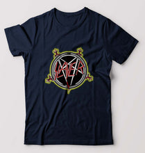 Load image into Gallery viewer, Slayer T-Shirt for Men-Navy Blue-Ektarfa.online