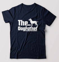 Load image into Gallery viewer, Dog Father T-Shirt for Men-Navy Blue-Ektarfa.online