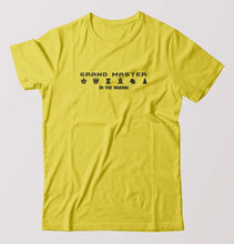Load image into Gallery viewer, Grand Master Chess T-Shirt for Men-Yellow-Ektarfa.online