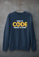Load image into Gallery viewer, Coder Geek Unisex Sweatshirt for Men/Women-Navy Blue-Ektarfa.online