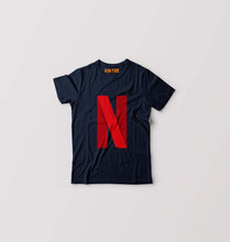 Load image into Gallery viewer, Netflix Kids T-Shirt for Boy/Girl-Navy Blue-Ektarfa.online