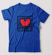 Load image into Gallery viewer, Keith Haring T-Shirt for Men-Royal Blue-Ektarfa.online