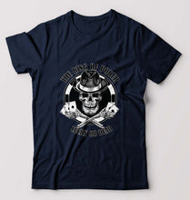 Load image into Gallery viewer, Poker T-Shirt for Men-Navy Blue-Ektarfa.online
