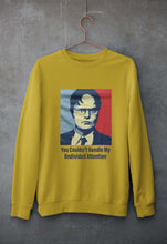 Load image into Gallery viewer, Dwight Schrute Unisex Sweatshirt for Men/Women-Mustard Yellow-Ektarfa.online