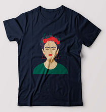 Load image into Gallery viewer, Frida Kahlo T-Shirt for Men-Navy Blue-Ektarfa.online