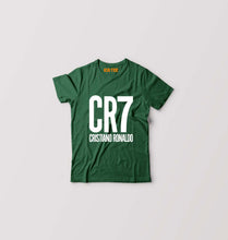Load image into Gallery viewer, Cristiano Ronaldo CR7 Kids T-Shirt for Boy/Girl-Dark Green-Ektarfa.online