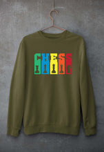Load image into Gallery viewer, Chess Unisex Sweatshirt for Men/Women-Olive Green-Ektarfa.online