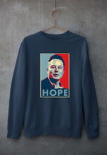 Load image into Gallery viewer, Elon Musk Hope Unisex Sweatshirt for Men/Women-Navy Blue-Ektarfa.online