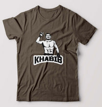 Load image into Gallery viewer, Khabib Nurmagomedov T-Shirt for Men-Olive Green-Ektarfa.online