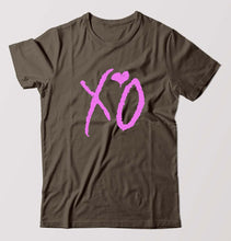 Load image into Gallery viewer, The Weeknd XO T-Shirt for Men-Olive Green-Ektarfa.online
