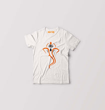 Load image into Gallery viewer, Shree Ganesh Kids T-Shirt for Boy/Girl-White-Ektarfa.online