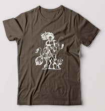 Load image into Gallery viewer, Hanuman Ji (God) T-Shirt for Men-Olive Green-Ektarfa.online