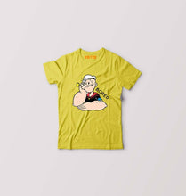 Load image into Gallery viewer, Popeye Kids T-Shirt for Boy/Girl-Yellow-Ektarfa.online