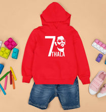 Load image into Gallery viewer, MS Dhoni 07 Thala Kids Hoodie for Boy/Girl-Red-Ektarfa.online