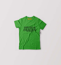 Load image into Gallery viewer, House of the Dragon (GOT) Kids T-Shirt for Boy/Girl-Flag Green-Ektarfa.online