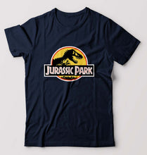 Load image into Gallery viewer, Jurassic Park T-Shirt for Men-Navy Blue-Ektarfa.online