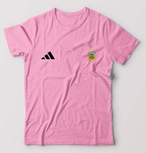 Load image into Gallery viewer, Argentina Football T-Shirt for Men-Light Baby Pink-Ektarfa.online