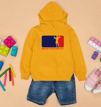 Load image into Gallery viewer, Gym Funny Kids Hoodie for Boy/Girl-Mustard Yellow-Ektarfa.online