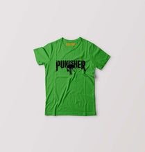 Load image into Gallery viewer, Punisher Kids T-Shirt for Boy/Girl-Flag Green-Ektarfa.online