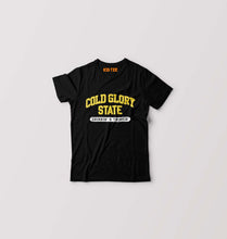 Load image into Gallery viewer, Varsity Cold Glory T-Shirt for Boy/Girl-Black-Ektarfa.online