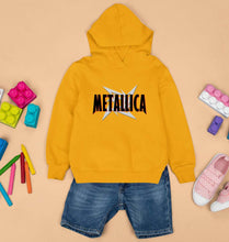 Load image into Gallery viewer, Metallica Kids Hoodie for Boy/Girl-Mustard Yellow-Ektarfa.online