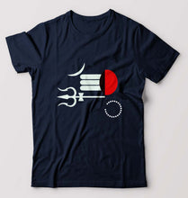 Load image into Gallery viewer, Mahakal Mahadev Bholenath Shiva Shivji T-Shirt for Men-Navy Blue-Ektarfa.online