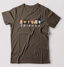Load image into Gallery viewer, Friends T-Shirt for Men-Olive Green-Ektarfa.online