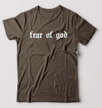 Load image into Gallery viewer, Fear of God T-Shirt for Men-Olive Green-Ektarfa.online