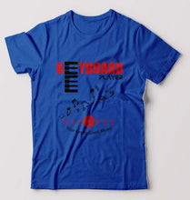 Load image into Gallery viewer, Piano Keyboard T-Shirt for Men-Royal Blue-Ektarfa.online