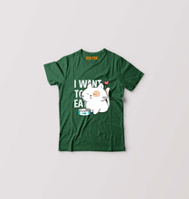 Load image into Gallery viewer, Cat Kids T-Shirt for Boy/Girl-Dark Green-Ektarfa.online