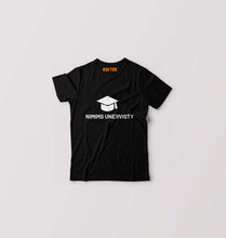 Load image into Gallery viewer, NMIMS Kids T-Shirt for Boy/Girl-Black-Ektarfa.online